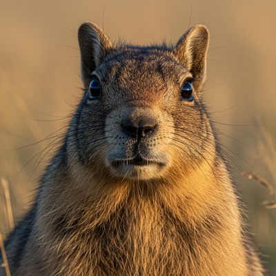 Photo haute definition petit gibier prise par une camera de chasse